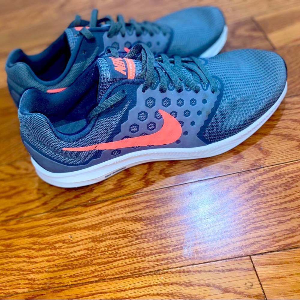 Bundle of workout shoes..